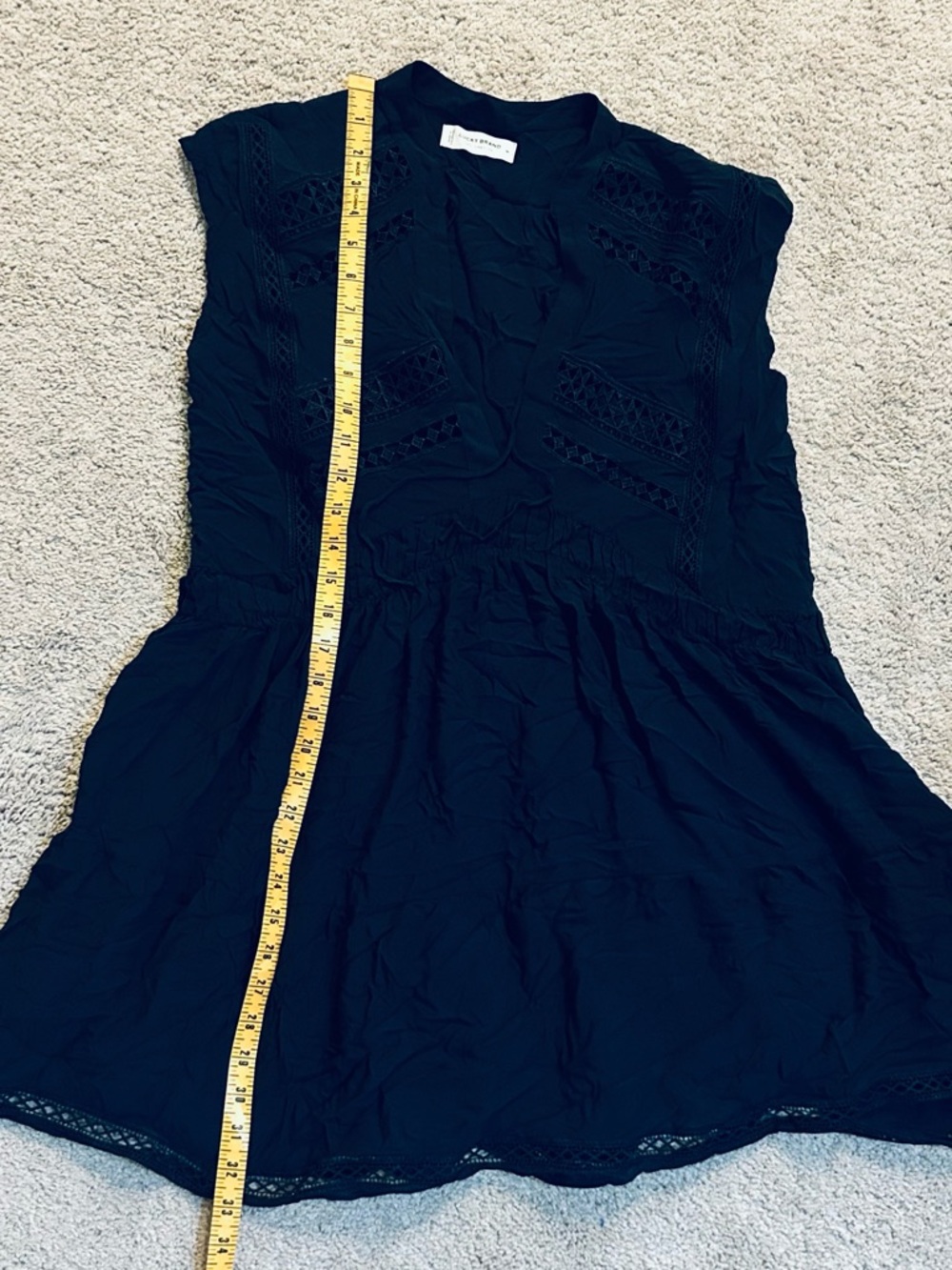 Lucky Brand Black Lace Mini Dress - Picture 9 of 9